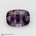 Natural Spinel 2.55 Carats Intense Purple Cushion 10x7 mm Loose Gemstone - Image 1