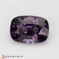 Natural Spinel 2.55 Carats Intense Purple Cushion 10x7 mm Loose Gemstone - Image 2