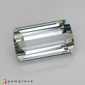 Natural Tourmaline 5.22 Carats Very Light Baby Green Cushion 13x7 mm Loose Gemstone - Image 1