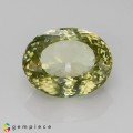 Natural Sillimanite 14.85 Carats Yellowish Green Oval 17x13 mm Loose Gemstone - Image 5