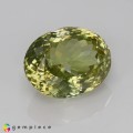 Natural Sillimanite 14.85 Carats Yellowish Green Oval 17x13 mm Loose Gemstone - Image 6