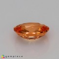 Natural Spessartite garnet 1.10 Carats Fanta Orange Oval 7x5 mm Loose Gemstone - Image 4