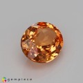 Natural Spessartite garnet 1.10 Carats Fanta Orange Oval 7x5 mm Loose Gemstone - Image 5