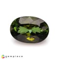 Natural Tourmaline 3.85 Carats Honey Green Oval 11x8 mm Loose Gemstone - Image 2