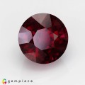 Natural Rhodolite garnet 6.60 Carats Purplish Pink Round 10x8 mm Loose Gemstone - Image 7