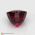 Natural Rhodolite garnet 6.60 Carats Purplish Pink Round 10x8 mm Loose Gemstone - Image 4