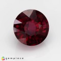 Natural Rhodolite garnet 6.60 Carats Purplish Pink Round 10x8 mm Loose Gemstone - Image 6