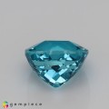 Natural Apatite 1.86 Carats Paraiba Blue Antique Cushion 7x5 mm Loose Gemstone - Image 4