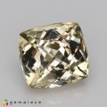 Natural Grossular garnet 3.55 Carats Pastel Yellow Cushion 9x8 mm Loose Gemstone - Image 7