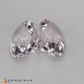 Natural Beryl pair 7.64 Carats White Oval 11x9 mm Loose Gemstone - Image 3