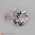 Natural Beryl pair 7.64 Carats White Oval 11x9 mm Loose Gemstone - Image 4