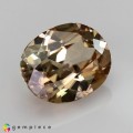 Natural Zircon 4.75 Carats Champagne Yellow Oval 11x9 mm Loose Gemstone - Image 5