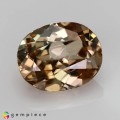 Natural Zircon 4.75 Carats Champagne Yellow Oval 11x9 mm Loose Gemstone - Image 6