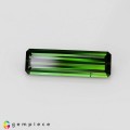 Natural Tourmaline 6.83 Carats Forest Green Emerald Cut 22x7 mm Loose Gemstone - Image 2