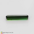 Natural Tourmaline 6.83 Carats Forest Green Emerald Cut 22x7 mm Loose Gemstone - Image 3