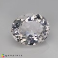 Natural Scapolite 4.41 Carats White Oval 12x10 mm Loose Gemstone - Image 6
