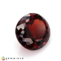 Natural Spessartite garnet 6.42 Carats Coke Red  Oval 12x10 mm Loose Gemstone - Image 6