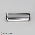 Natural Tourmaline 4.66 Carats Half White Baguette 19x6 mm Loose Gemstone - Image 6
