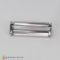 Natural Tourmaline 4.66 Carats Half White Baguette 19x6 mm Loose Gemstone - Image 2
