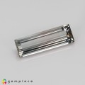 Natural Tourmaline 4.66 Carats Half White Baguette 19x6 mm Loose Gemstone - Image 1