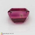Natural Tourmaline 2.06 Carats Purplish Pink Emerald Cut 8x6 mm Loose Gemstone - Image 3