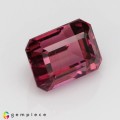 Natural Tourmaline 2.06 Carats Purplish Pink Emerald Cut 8x6 mm Loose Gemstone - Image 4