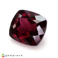 Natural Rhodolite garnet 9.36 Carats Purplish Pink Cushion 12x11 mm Loose Gemstone - Image 3