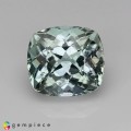 Natural Tourmaline 3.18 Carats Very Light Baby Green Cushion 9x6 mm Loose Gemstone - Image 1