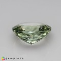 Natural Amblygonite 2.98 Carats Yellowish Green Oval 10x9 mm Loose Gemstone - Image 4