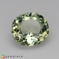 Natural Amblygonite 2.98 Carats Yellowish Green Oval 10x9 mm Loose Gemstone - Image 7