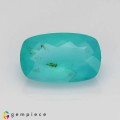 Natural Peru opal 1.36 Carats Paraiba Blue Cushion 10x6 mm Loose Gemstone - Image 1