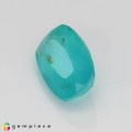 Natural Peru opal 1.36 Carats Paraiba Blue Cushion 10x6 mm Loose Gemstone - Image 3