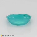 Natural Peru opal 1.36 Carats Paraiba Blue Cushion 10x6 mm Loose Gemstone - Image 4