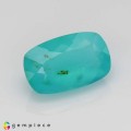 Natural Peru opal 1.36 Carats Paraiba Blue Cushion 10x6 mm Loose Gemstone - Image 6