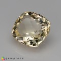 Natural Montebrasite 2.08 Carats Sweet Yellow Cushion 8x7 mm Loose Gemstone - Image 4