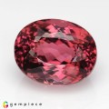 Natural Tourmaline 5.30 Carats Purplish Pink Oval 11x9 mm Loose Gemstone - Image 2