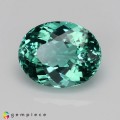 Natural Apatite 3.21 Carats Paraiba Green Oval 10x8 mm Loose Gemstone - Image 2