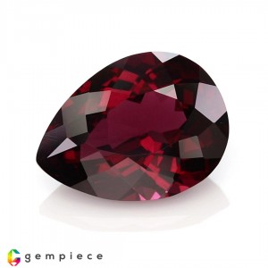 rhodolite garnet  9.11cts - 16x12mm