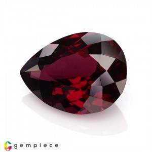 rhodolite garnet  9.11cts - 16x12mm