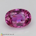 Natural Sapphire 2.06 Carats Purplish Pink Oval 8x6 mm Loose Gemstone - Image 6
