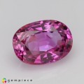 Natural Sapphire 2.06 Carats Purplish Pink Oval 8x6 mm Loose Gemstone - Image 5