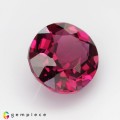 Natural Malaya garnet 2.93 Carats Purplish Pink Oval 9x8 mm Loose Gemstone - Image 5