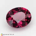 Natural Malaya garnet 2.93 Carats Purplish Pink Oval 9x8 mm Loose Gemstone - Image 6