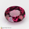 Natural Malaya garnet 2.93 Carats Purplish Pink Oval 9x8 mm Loose Gemstone - Image 7