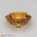 Natural Zircon 4.16 Carats Golden Yellow Oval 9x8 mm Loose Gemstone - Image 4