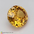 Natural Zircon 4.16 Carats Golden Yellow Oval 9x8 mm Loose Gemstone - Image 5