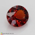 Natural Hessonite garnet 3.60 Carats Orange Red Oval 10x8 mm Loose Gemstone - Image 4
