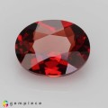 Natural Spinel 1.06 Carats Blood Red Oval 7x6 mm Loose Gemstone - Image 3