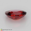 Natural Spinel 1.06 Carats Blood Red Oval 7x6 mm Loose Gemstone - Image 4