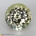 Natural Sillimanite 5.59 Carats Mellow Yellow Round 11x7 mm Loose Gemstone - Image 1